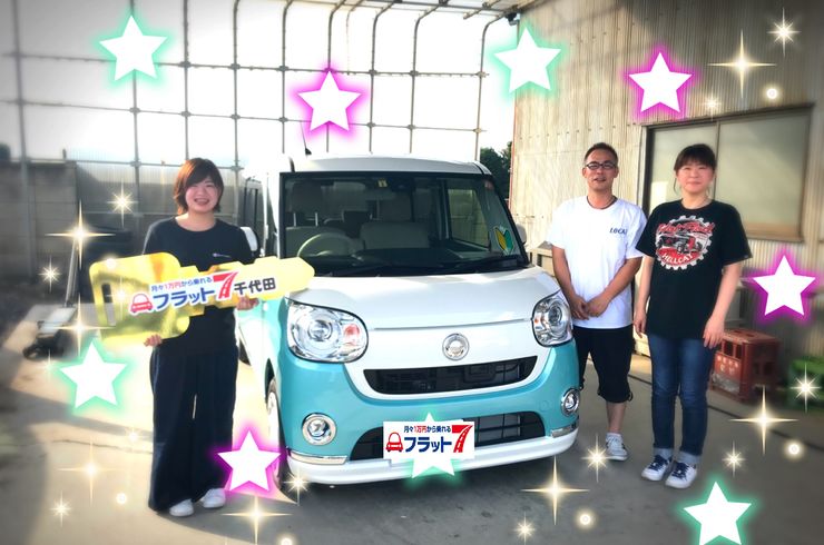 キャンバス　納車