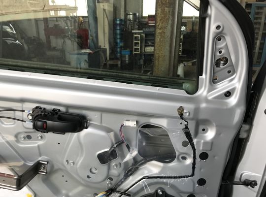 ノート　ドアミラー修理